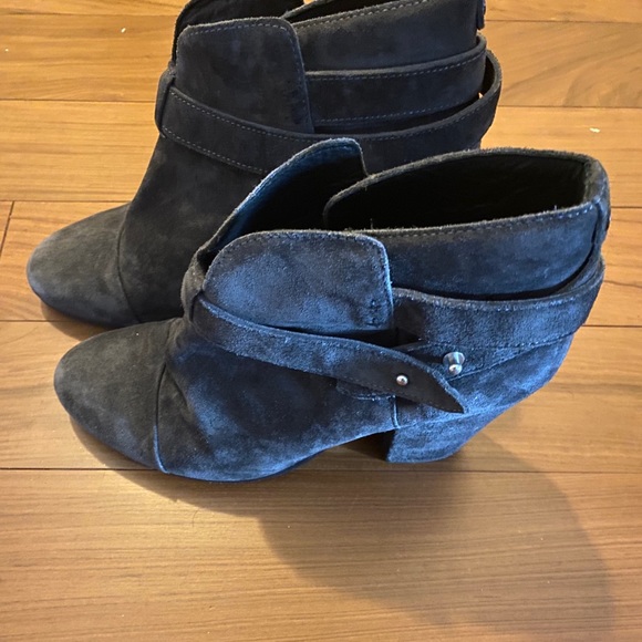 Rag and Bone Harrow booties grey suede size 40 - Picture 5 of 14